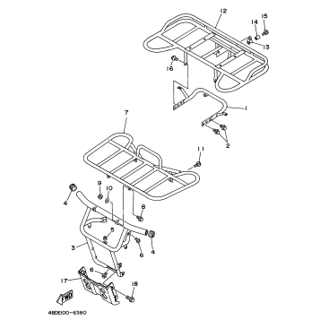 GUARD 1 (FOR YFB250UH ONLY)