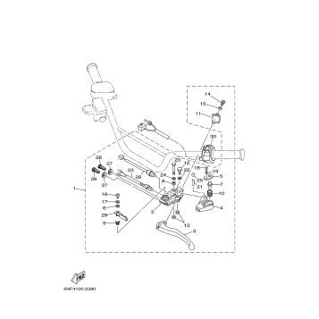 HANDLE SWITCH. LEVER