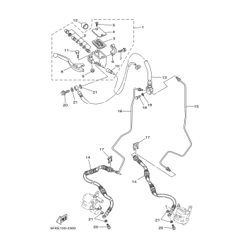 FRONT MASTER CYLINDER