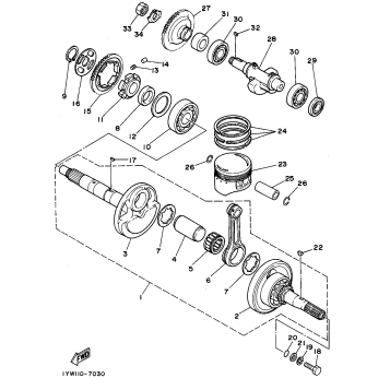 CRANKSHAFT - PISTON