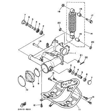 SWING ARM-REAR SHOCKS