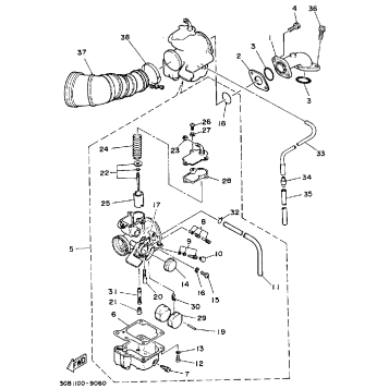 AIR FILTER-CARBURETOR