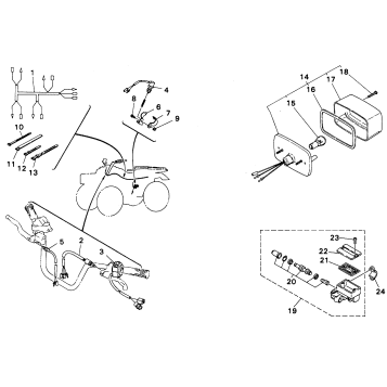 TAILLIGHT KIT(MAINE & NEW HAMPSHIRE)