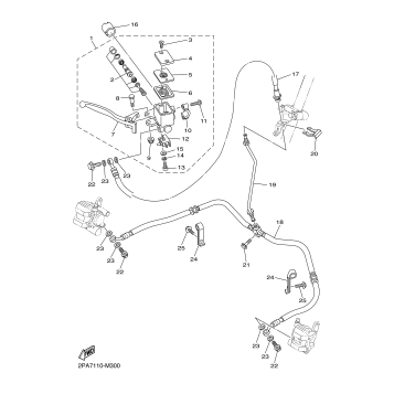 FRONT MASTER CYLINDER