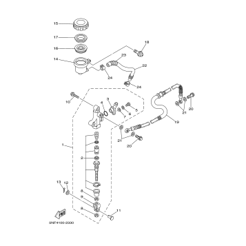 REAR MASTER CYLINDER