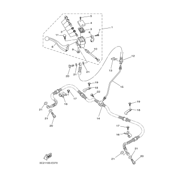 FRONT MASTER CYLINDER