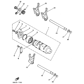 SHIFT CAM - SHIFT FORK
