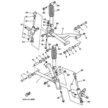 FRONT SUSPENSION - WHEEL