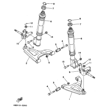 FRONT SUSPENSION - WHEEL