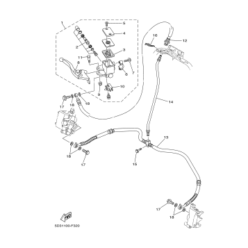 FRONT MASTER CYLINDER