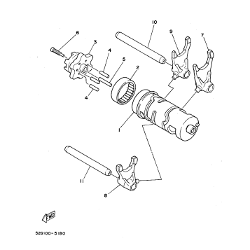 SHIFT CAM - SHIFT FORK