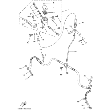 FRONT MASTER CYLINDER