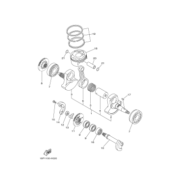 CRANKSHAFT PISTON