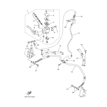 FRONT MASTER CYLINDER