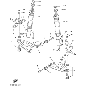 FRONT SUSPENSION WHEEL