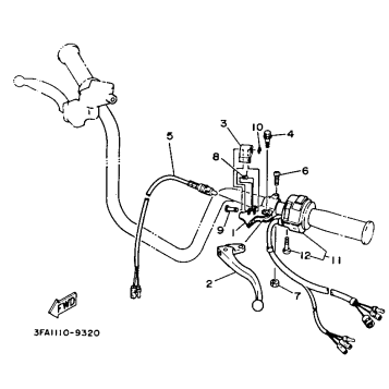 HANDLE SWITCH - LEVER
