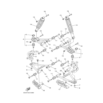 FRONT SUSPENSION & WHEEL
