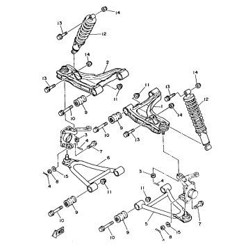 FRONT SUSPENSION - WHEEL