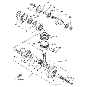 CRANKSHAFT PISTON