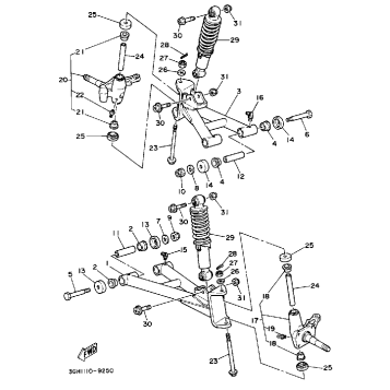 FRONT SUSPENSION - WHEEL