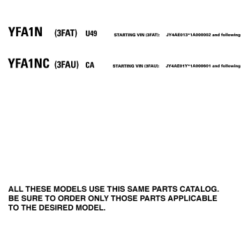 ~MODELS IN THIS CATALOG