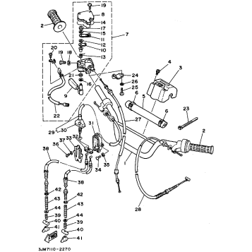 STEERING HANDLE CABLE