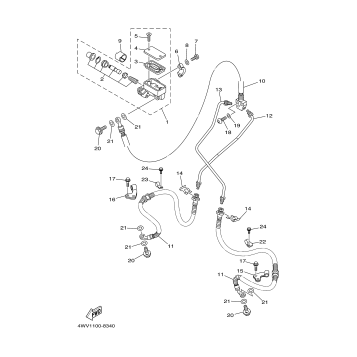 FRONT MASTER CYLINDER
