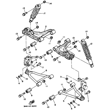 FRONT SUSPENSION - WHEEL