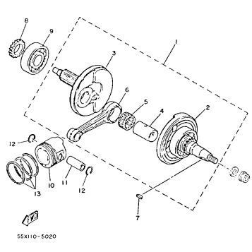 CRANKSHAFT - PISTON