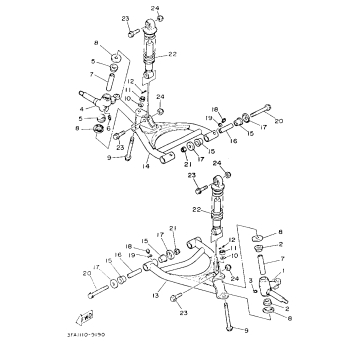 FRONT SUSPENSION - WHEEL