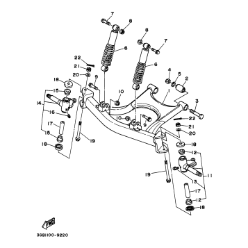 FRONT SUSPENSION - WHEEL