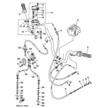 STEERING HANDLE - CABLE
