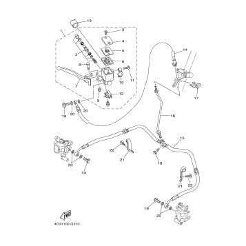 FRONT MASTER CYLINDER