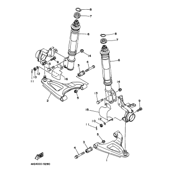 FRONT SUSPENSION WHEEL