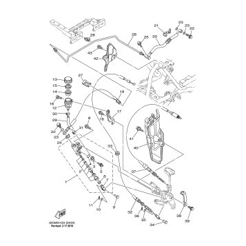 REAR MASTER CYLINDER