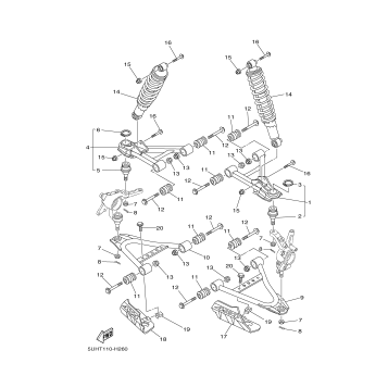 FRONT SUSPENSION WHEEL