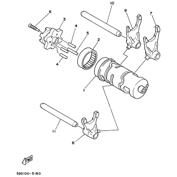 SHIFT CAM - SHIFT FORK