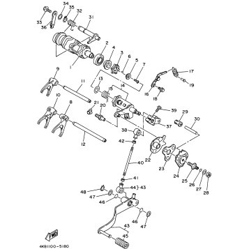 SHIFT CAM SHIFT FORK