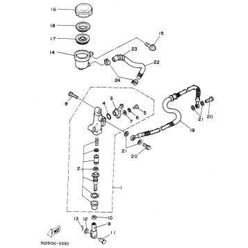 REAR MASTER CYLINDER