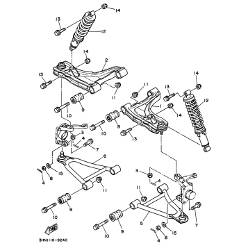 FRONT SUSPENSION WHEEL