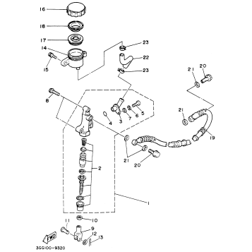 REAR MASTER CYLINDER