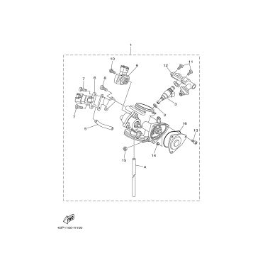 THROTTLE BODY ASSY 1