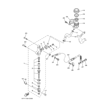 REAR MASTER CYLINDER