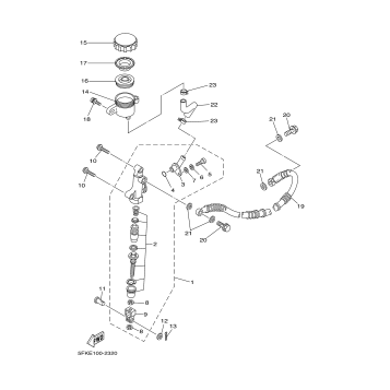 REAR MASTER CYLINDER