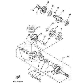 CRANKSHAFT - PISTON