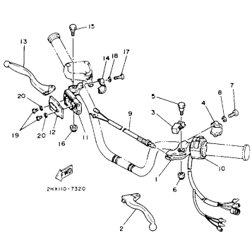 HANDLE SWITCH - LEVER