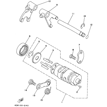 SHIFT CAM - SHIFT FORK