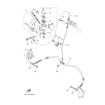 FRONT MASTER CYLINDER