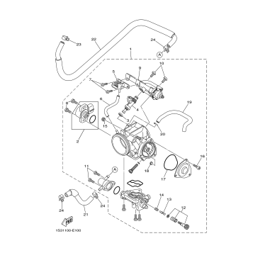 THROTTLE BODY ASSY 1