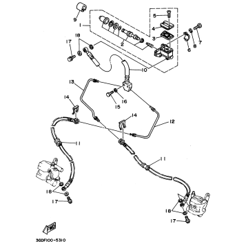 FRONT MASTER CYLINDER